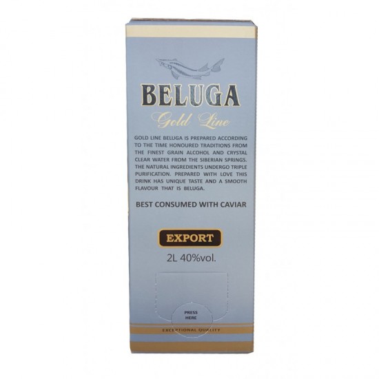 Водка Белуга (Beluga) 2 литра 