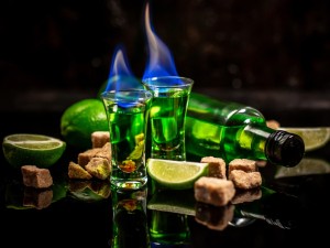 Коктейли и Шоты с Абсентом