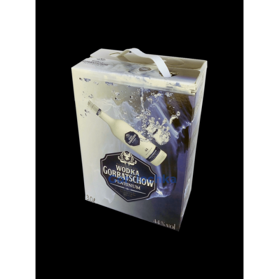 Водка Горбачев (Gorbatschow) 44% 3 литра 