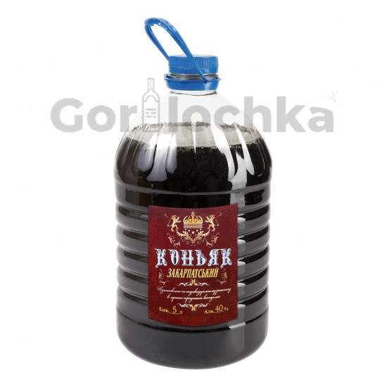  Коньяк  «Закарпатский» на Разлив 40% 5 литров